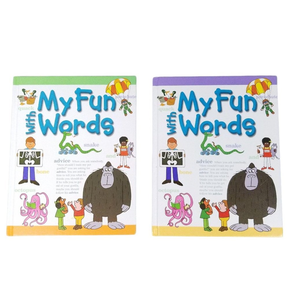 My Fun With Words Dictionary Kids Hardcover Books